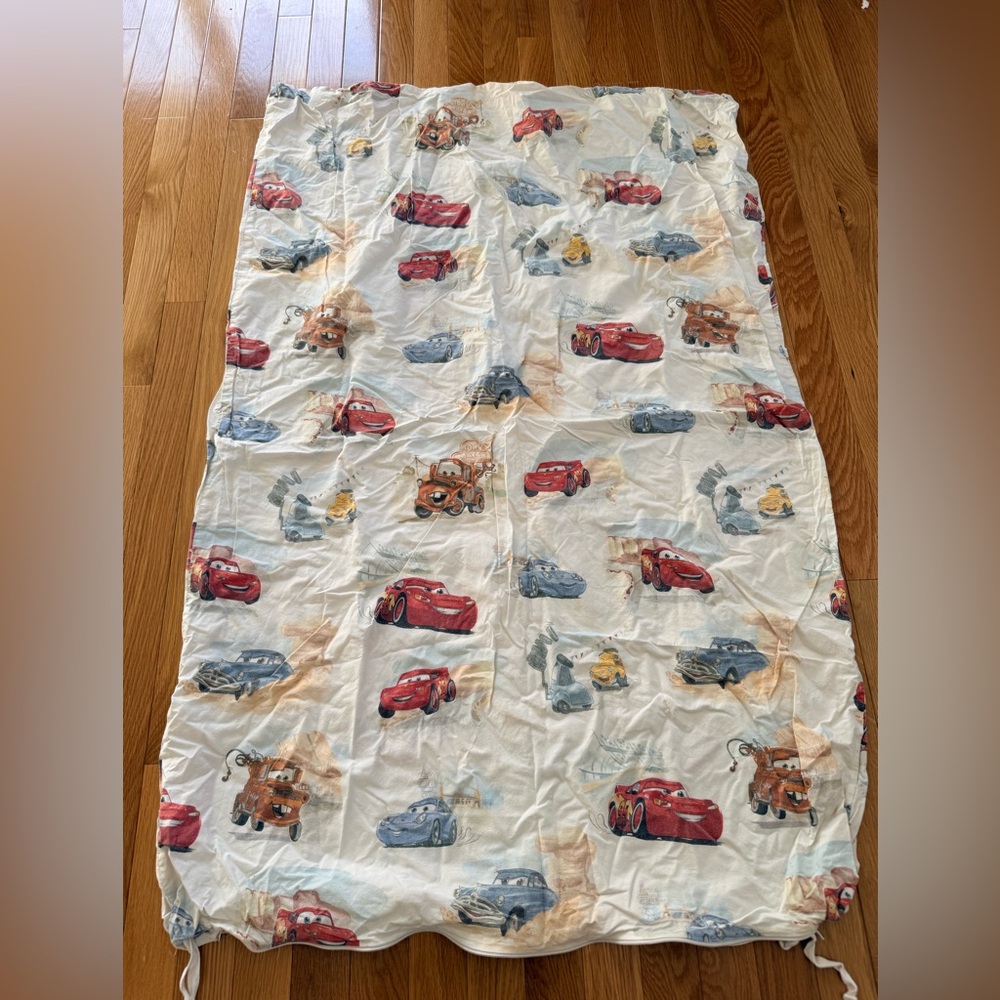 Pottery Barn Kids - Disney Cars Bedding with Red and Blue Accents
